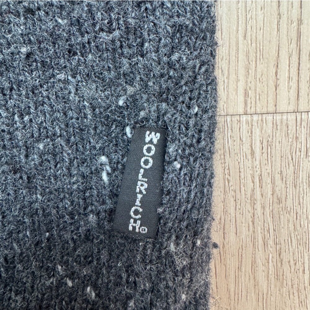 Woolrich Grey Quarter Zip Sweater - Picture 4 of 4